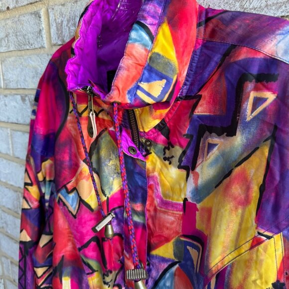 Retro Sierra Sport Passport to Adventure Multicolor Jacket Women's Size S. - Picture 10 of 12